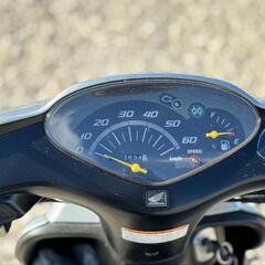 ホンダ Dio AF58 シルバー 50cc 原付 バッテリー上がりの画像