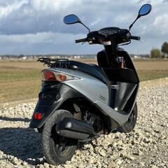ホンダ Dio AF58 シルバー 50cc 原付 バッテリー上がりの画像