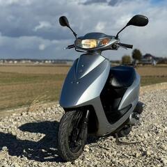 ホンダ Dio AF58 シルバー 50cc 原付 バッテリー上がりの画像