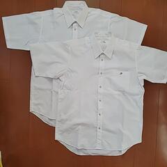 郁文館グローバル高校　制服　男子半袖シャツ　2枚セット
