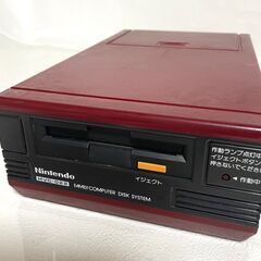 G258　任天堂/Nintendo/ファミコン/ディスクシステム/ソフト付/動作未確認/ジャンクの画像