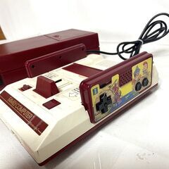 G258　任天堂/Nintendo/ファミコン/ディスクシステム/ソフト付/動作未確認/ジャンクの画像