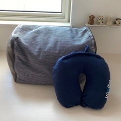 （お取引き終了しました）ビーズクッション、ビーズネックピロー　無料。