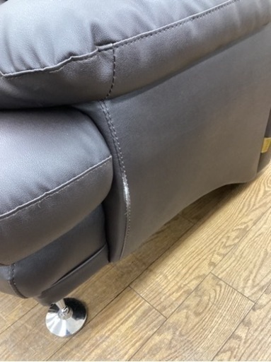 KA-79【新入荷　リサイクル品】松田家具　SWEET カウチソファ2点セット　ブラウン