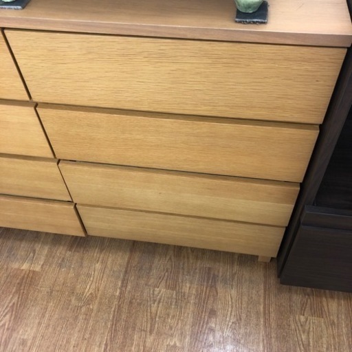 無印良品　４段チェスト　オーク材　売ります！