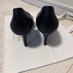 黒　パンプス　NINE WEST 24.0㎝の画像