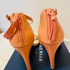 コールハーン　パンプス　赤＆ピンク　24.0㎝の画像