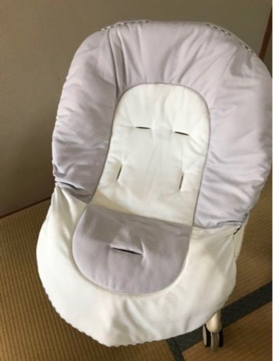 綺麗！コンビ 新生児対応 ハイローベッド＆チェア ネムリラ ダークブラウン