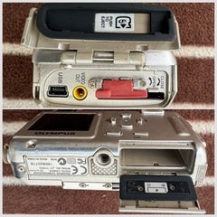 ■デジカメ OLYMPUS μ-15 DIGITAL■オリンパス ミュー15 コンパクト デジタルカメラ■ジャンク品の画像