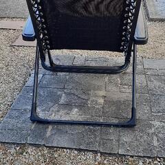 リクライニングチェア　アウトドア用の画像