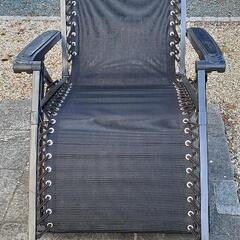 リクライニングチェア　アウトドア用の画像