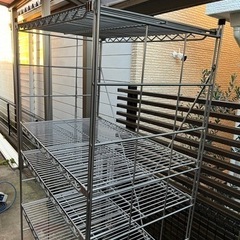 メタルラック　w77 d45 h192の画像