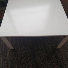 白いテーブル　本日18:00まで　もしくは明日中に引き取りにこれる方の画像
