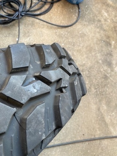 中古　ジムニータイヤホイル　グラントレックmt2 7.00r16