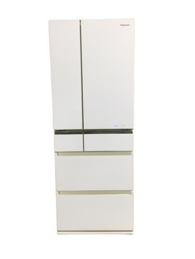 パナソニック 冷凍冷蔵庫 NR-F560PV-W 555L 6ドア2015年製 スノーホワイト