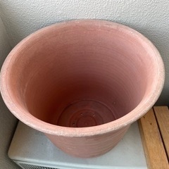 インテリアポット・大型植木鉢・直径49cm・底面直径25cmくらい・高さ39cm・の画像