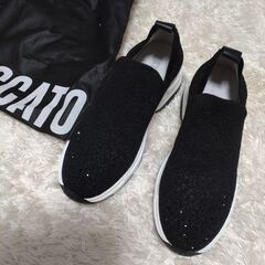 STACCATO woman 光るストーン付スニーカー