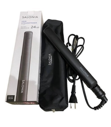 【決まりました】 ほぼ未使用 SALONIA サロニア ヘアアイロン 24mm SL-004S