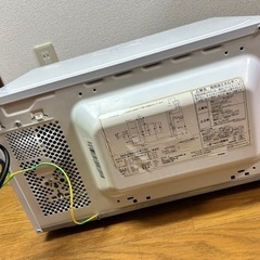 2016年電響社製 電子レンジの画像