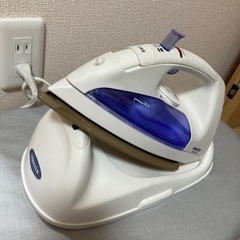 アイロン　YAMAZEN ZI-LS10 アイロン台付きの画像