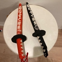 おもちゃの柔らか刀　2本