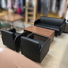 応接セット 2人掛けソファ 1人掛けソファ テーブル セット