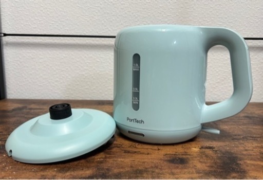 【新品未使用】電気ケトルをお譲りします。