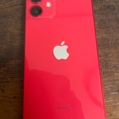 iPhone12miniレッド　64㎇の画像