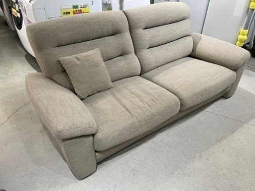 配達可【3人 掛け 割引 ソファ】【ニトリ】クリーニング済み【管理番号