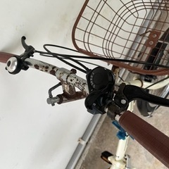 サビあり折りたたみ自転車の画像