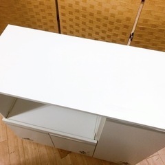 【引取】レンジ台 レンジラック キッチンラック 食器棚 収納棚 組立式の画像