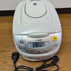 2016年タイガー製炊飯器