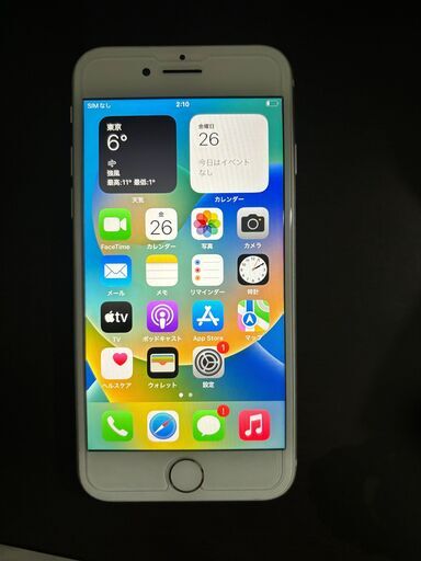 iphone 8 64gb シルバー　SIMフリー