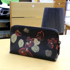 コーチ 化粧ポーチ ハーフトーン フローラルプリント 花柄 COACH コスメポーチ 札幌市 豊平区 西岡の画像
