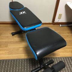 JX FITNESS トレーニングベンチ 折り畳み フラットベン...