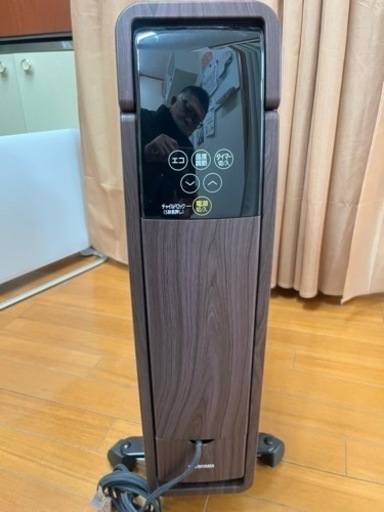 アイリスオーヤマオイルヒーター木目調