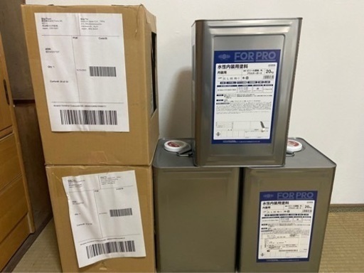 水性塗料&シーラー(計3缶)