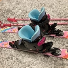 スキー 女児 3点セット  ジュニア ガールズ 