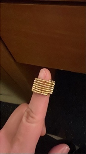 18金指輪フリーサイズ
