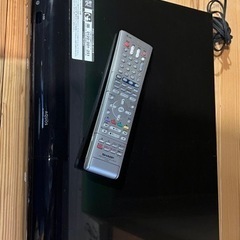 SHARP AQUOS ハイビジョンレコーダー DV-ACW52リモコン付の画像