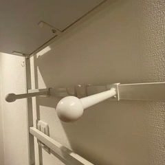 【受け渡し決まりました】突っ張り壁面収納、ラックの画像