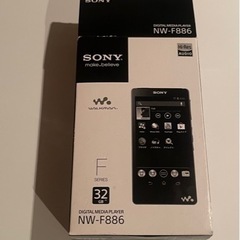 終了しました【ジャンク品】WALKMAN SONY NW-F886 2013年製の画像