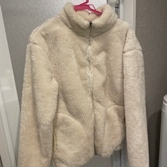 ボアジャケットボアブルゾンの画像