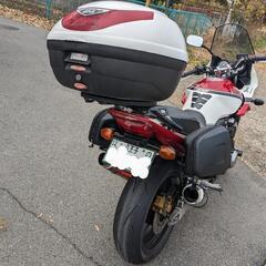 HONDA・CB400SB.HyperVTEC.SPECⅢ⭐完成された最終型⭐人気デザインカラー⭐タンデムバーシルバー⭐ブラックホイール⭐レッド&ホワイト&ブラック⭐ホンダ・スーパーボルドール ハイパーブイテック スペック3⭐超美車⭐毎月点検⭐ETC⭐SP忠男２本出し高級マフラー⭐の画像
