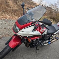 HONDA・CB400SB.HyperVTEC.SPECⅢ⭐完成された最終型⭐人気デザインカラー⭐タンデムバーシルバー⭐ブラックホイール⭐レッド&ホワイト&ブラック⭐ホンダ・スーパーボルドール ハイパーブイテック スペック3⭐超美車⭐毎月点検⭐ETC⭐SP忠男２本出し高級マフラー⭐の画像