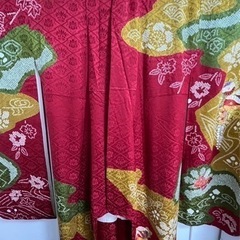 振袖　身長140cmで仕立ててもらいました。の画像