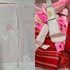 振袖　身長140cmで仕立ててもらいました。の画像