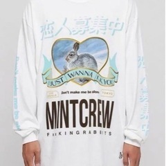 FR2 MINTCREW ロンT レア コラボ　恋人募集中　完売品