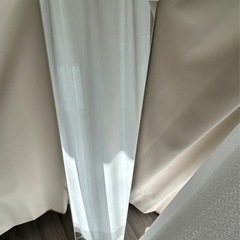 ニトリ　鏡/姿見　カバーつきの画像