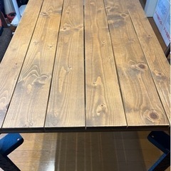 【値下げ】ダイニングテーブル(完成品)《元値20,000円》の画像